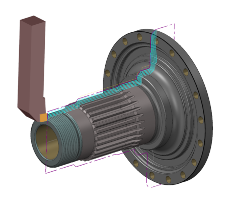 MasterCAM Mill 3D lập trình gia công phay CNC 3 trục 12 Mastercam lathe