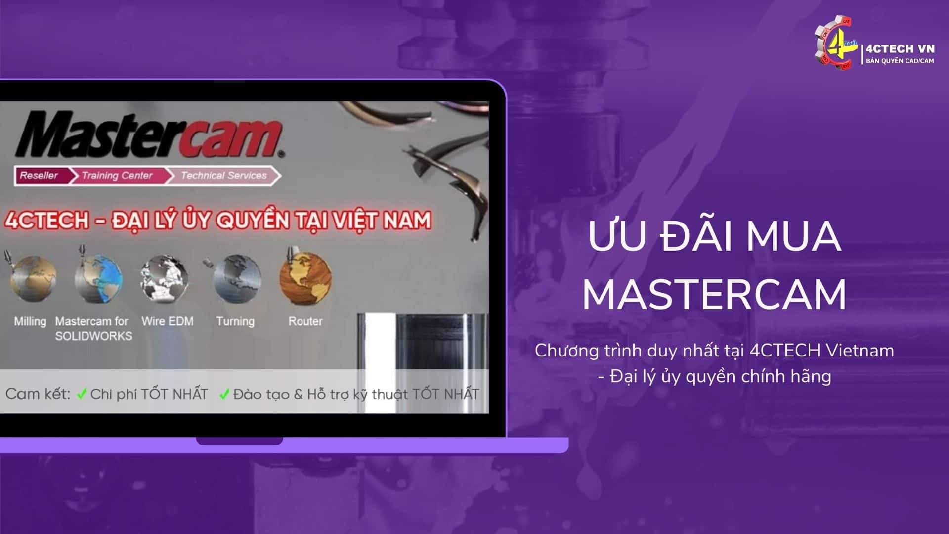 MasterCAM Bản Quyền 2022 – Phần mềm CAM với chi phí tốt nhất