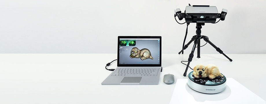 Einscan SP with SolidEdge Shining 3D 1