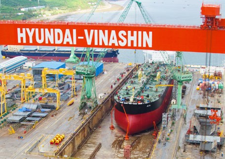Hyundai Vinashin shipyard Vietnam