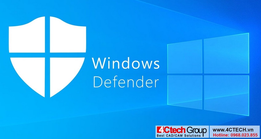 win 10 ban quyen windows defender