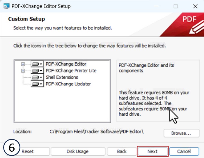 huong dan cai dat phan mem doc va chinh sua file pdf xchange 6