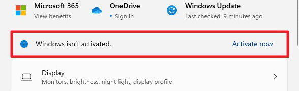 huong dan kich hoat key windows 11 va kiem tra win ban quyen 0005
